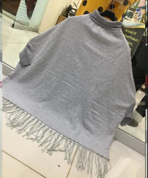 Ash Luxe Premium Grey Women’s Poncho