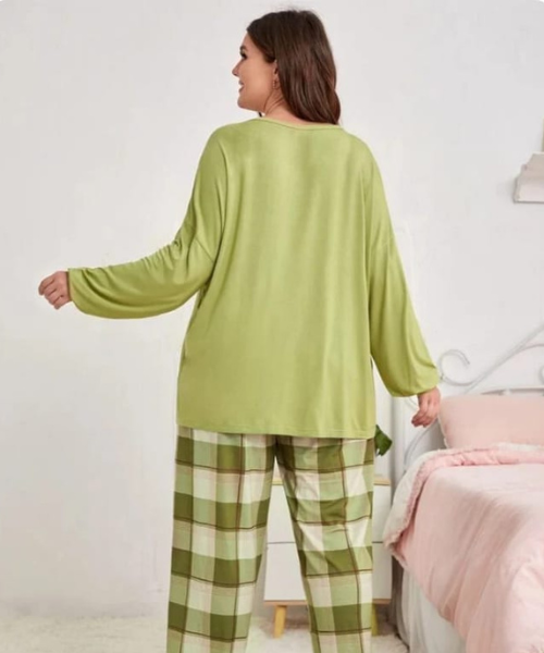 Ruby & Emerald Serenity Premium Women's Night Suit Set