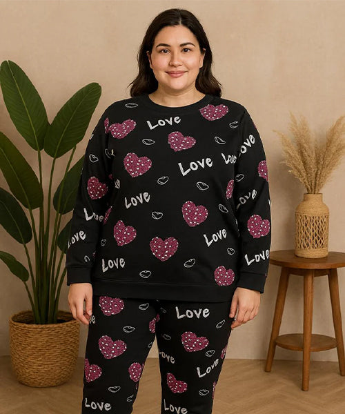 Warm Hue & Poppy Dream Loungewear Set