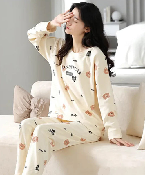 Teddy Bear Cozy Pajama Set