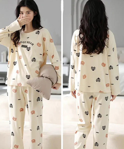 Teddy Bear Cozy Pajama Set